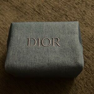 Denim Dior Limited Edition Beauty Pouch New